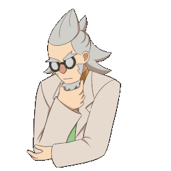 Professor Toshiro thinking